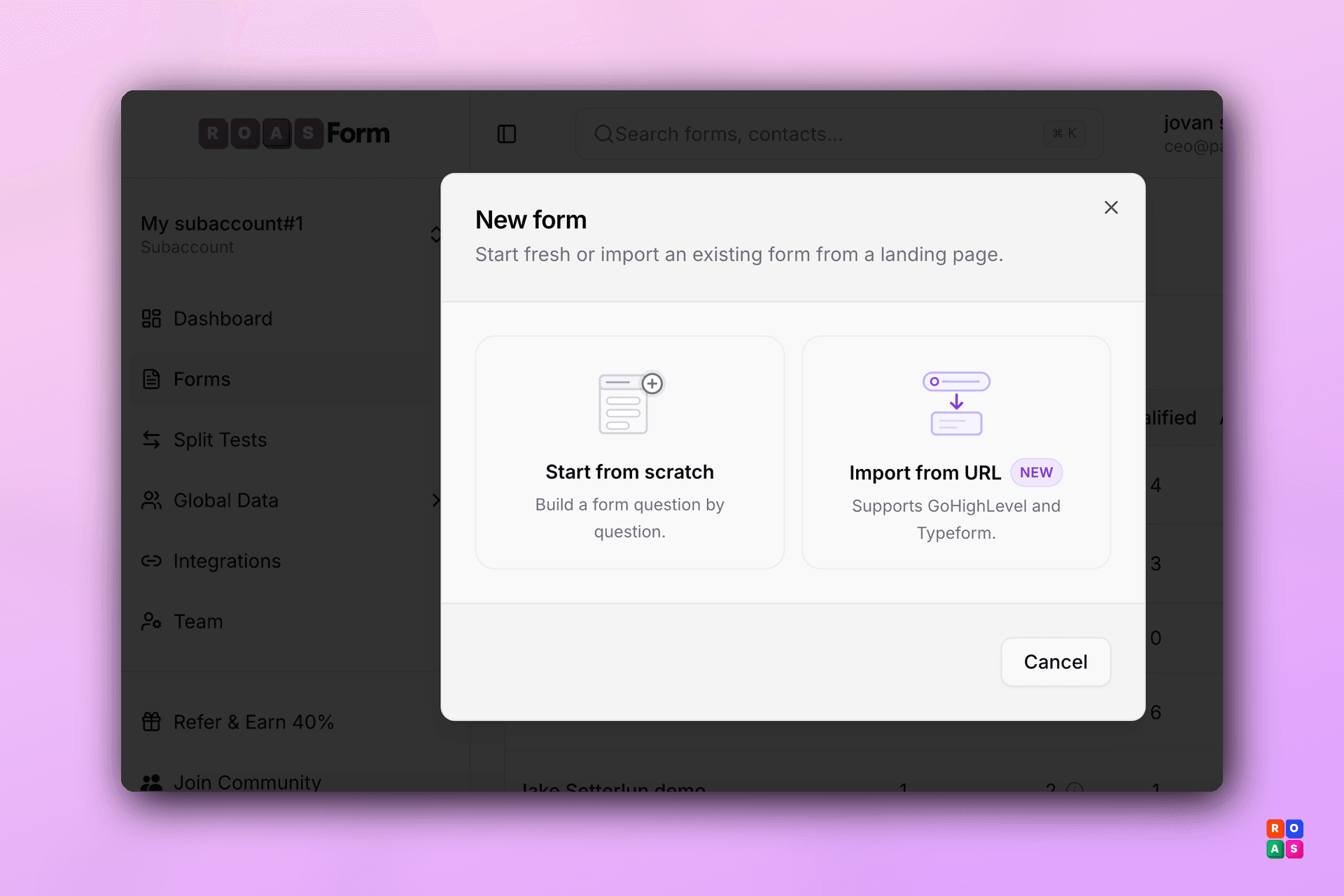 New: Import Forms from URL, Integration Logs, & Bulk Delete
